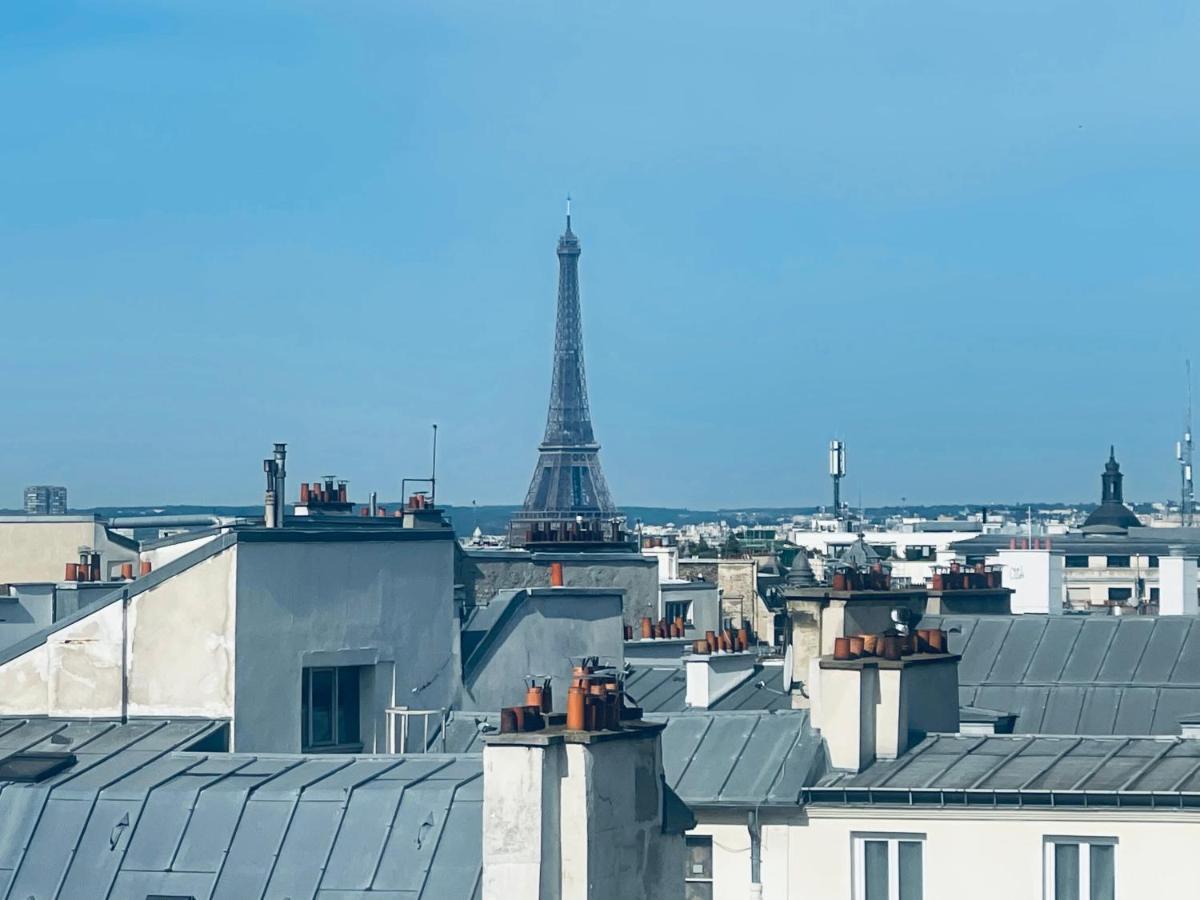 Paris Centre Dernier Etage Vue Ascenseur Lejlighed Eksteriør billede