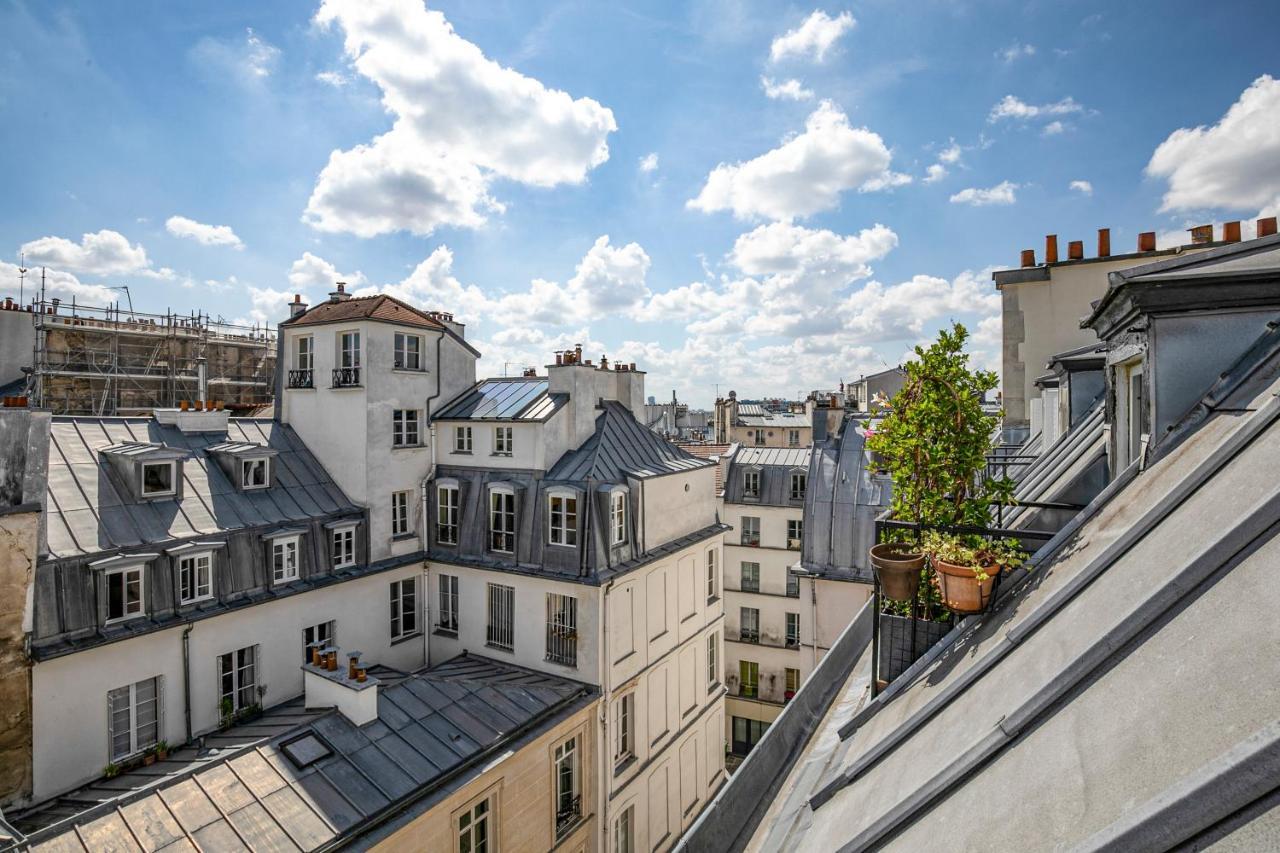 Paris Centre Dernier Etage Vue Ascenseur Lejlighed Eksteriør billede